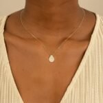 Diamond Drop Necklace - Image 3