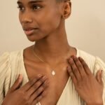 Diamond Drop Necklace - Image 6