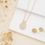 Diamond Drop Necklace - Image 5