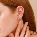 Natural Diamond Edge Hoops - Image 5