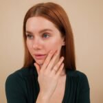 14K Solid Gold Natural Diamond Half Moon Nesting Ring - Image 4