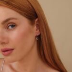 Natural Diamond Snake Charm Huggies - Image 6