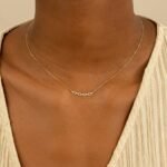 Natural Diamond Twist Necklace - Image 6