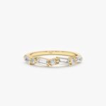 Diamond Wave Ring