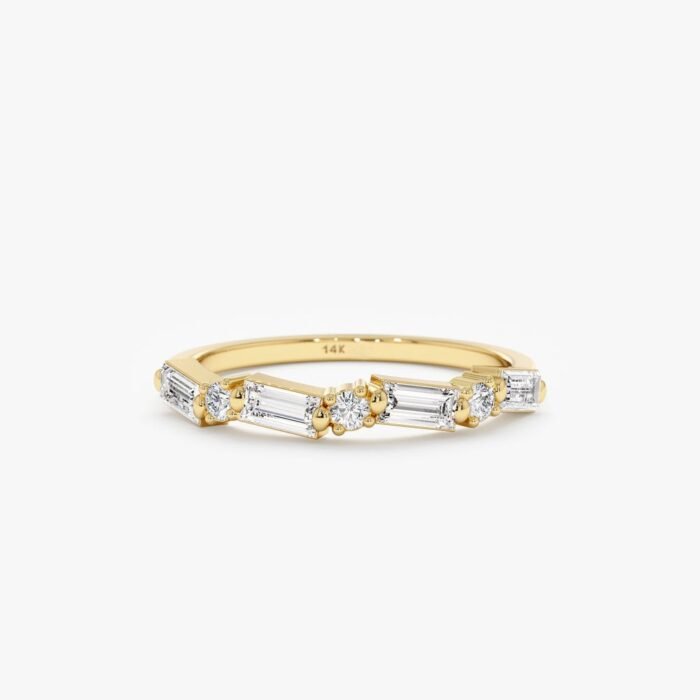 Diamond Wave Ring