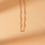 Gold Bar Station Necklace - Image 6