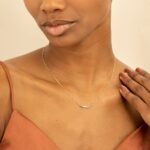 Grey Diamond Station Necklace - Image 3