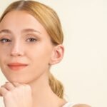 Halo Disc Diamond Stud Earrings - Image 5