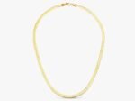 Herringbone Chain Necklace - Image 2