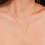 Large Circle Of Life Diamond Necklace - Image 5