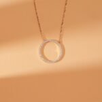 Large Circle Of Life Diamond Necklace - Image 6