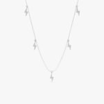 Lightning Bolt Drop Necklace - Image 4