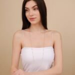 Long Diamond By The Yard Necklace - Image 6