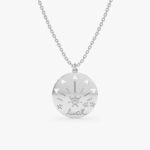 Lucky Star Diamond Coin Necklace - Image 5