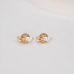 Marquise Natural Diamond Studs - Image 4