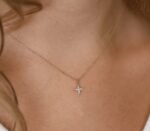 Minimalistic Style Natural Diamond North Star Necklace - Image 7