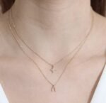 Minimalistic Style Natural Diamond North Star Necklace - Image 6