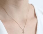 Minimalistic Style Natural Diamond North Star Necklace - Image 3