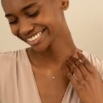 Sapphire & Natural Diamonds Eye Necklace - Image 6