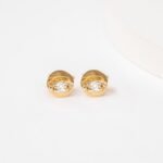 Single Natural Diamond Eye Studs - Image 4