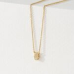 Single Natural Diamond Hamsa Necklace - Image 2