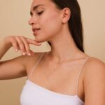 14K Solid Gold Solitaire Citrine Pendant Necklace - Image 5