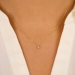Solitaire Diamond Necklace - Image 6