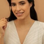 Solitaire Initial & Diamond Necklace - Image 6