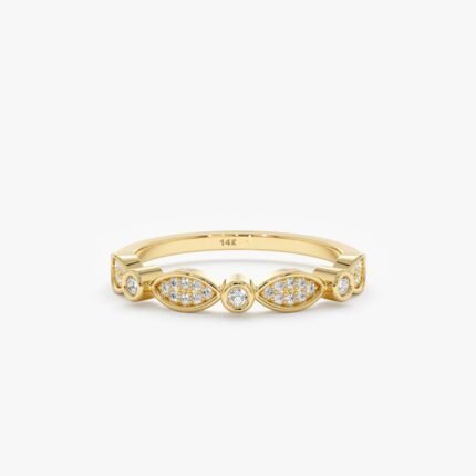 Marquise Shape Diamond Ring