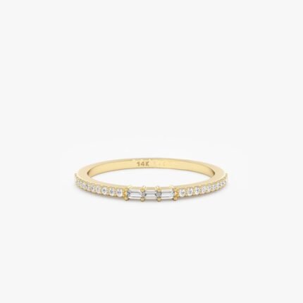 Petite Diamond Half Eternity Ring