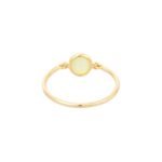 14K Solid Gold Cat's eye Ring - Image 4