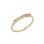 18K Solid Gold Moonstone Ring - Image 2