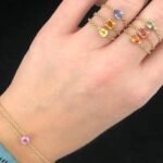 14K Solid Gold Moonstone Ring - Image 2