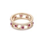 14K Solid Gold Ruby Ring - Image 4
