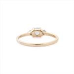 18K Solid Gold Topaz Ring - Image 4