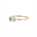 18K Solid Gold Topaz Ring - Image 3