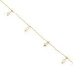 14K Solid Gold Diamond Chain Bracelet - Image 4