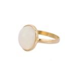 18K Solid Gold Opal Ring - Image 3