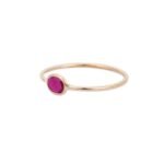 14K Solid Gold Ruby Ring - Image 3