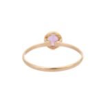 18K Solid Gold Sapphire Ring - Image 4