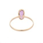 14K Solid Gold Sapphire Ring - Image 4