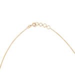 14K Yellow Gold Natural Diamond Necklace - Image 5