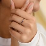 14K Solid Gold Ruby Diamond Toi Et Moi Ring - Image 4