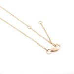 14K Solid Gold Emerald Station Chain Necklace - Image 6