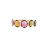14K Solid Gold Tourmaline Ring