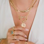 14K Solid Gold Diamond Wheel Locket Pendant - Image 2