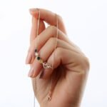 The Karat Store Birthstone Heart Minimalist Necklace - Image 2