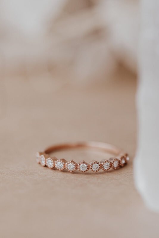 14k solid gold half eternity band tbk36 1