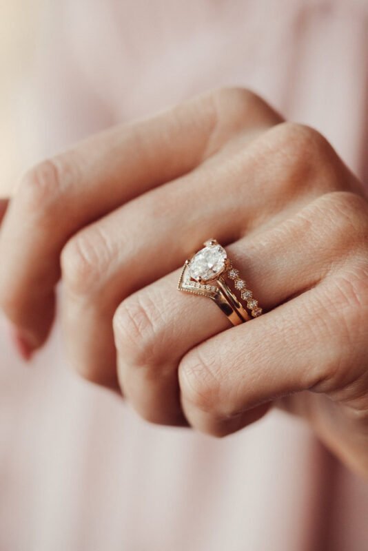 14k solid gold half eternity band tbk36 2