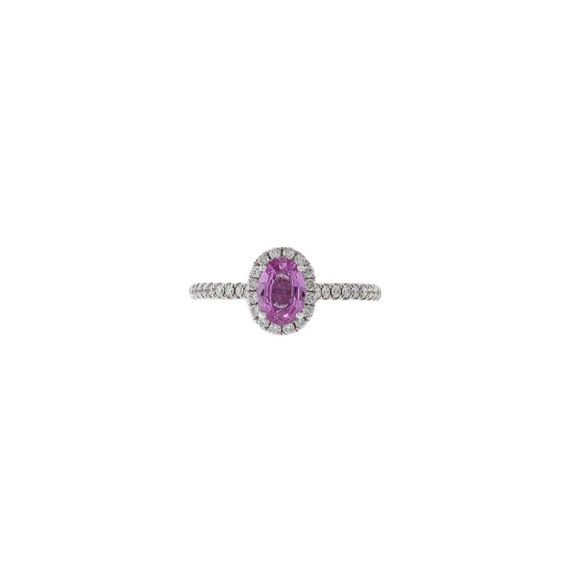 14k white gold pink sapphire and diamond ring ks00088 1